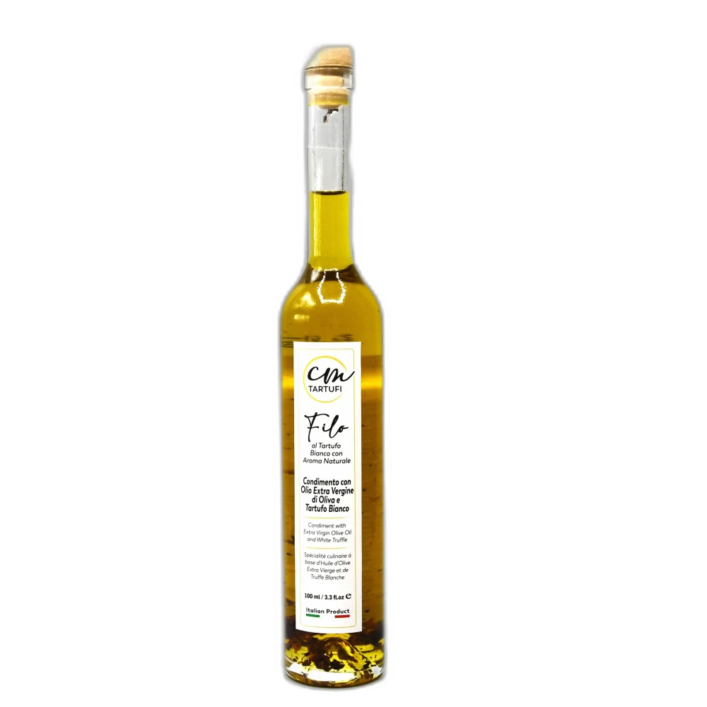 Filo — condimento con olio extravergine e tartufo bianco — CM Tartufi
