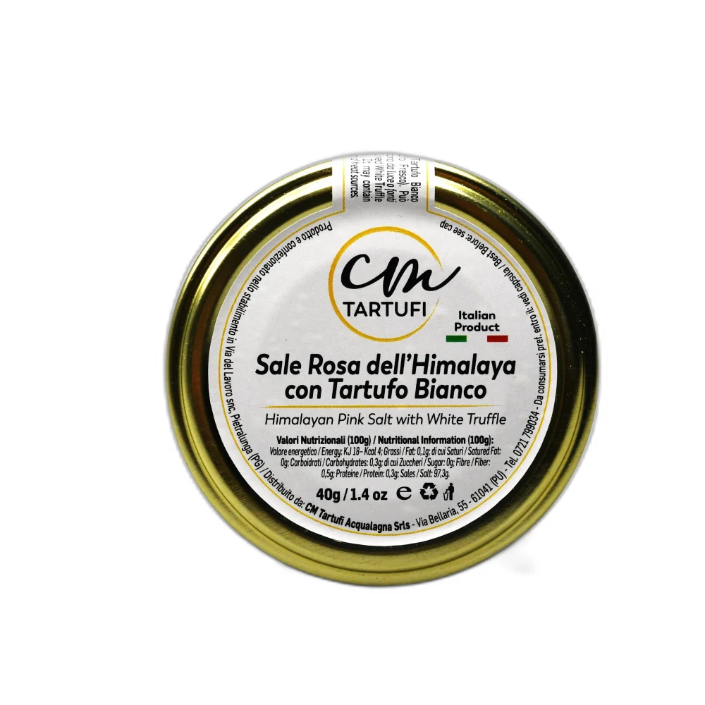 Sel rose de l’Himalaya à la truffe blanche — CM Tartufi