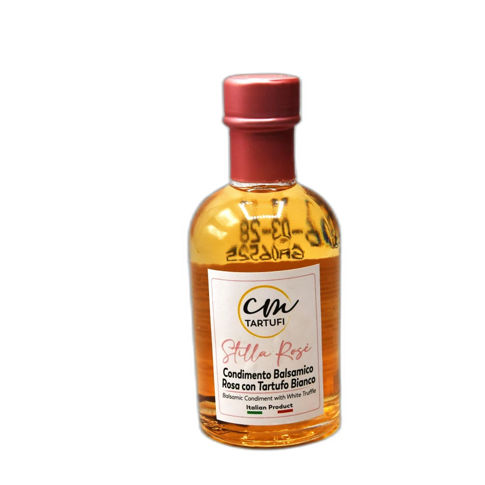 Stilla Rosé — condiment balsamique rosé à la truffe blanche — CM Tartufi