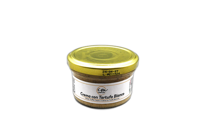 Crema con Tartufo Bianco e pecorino
