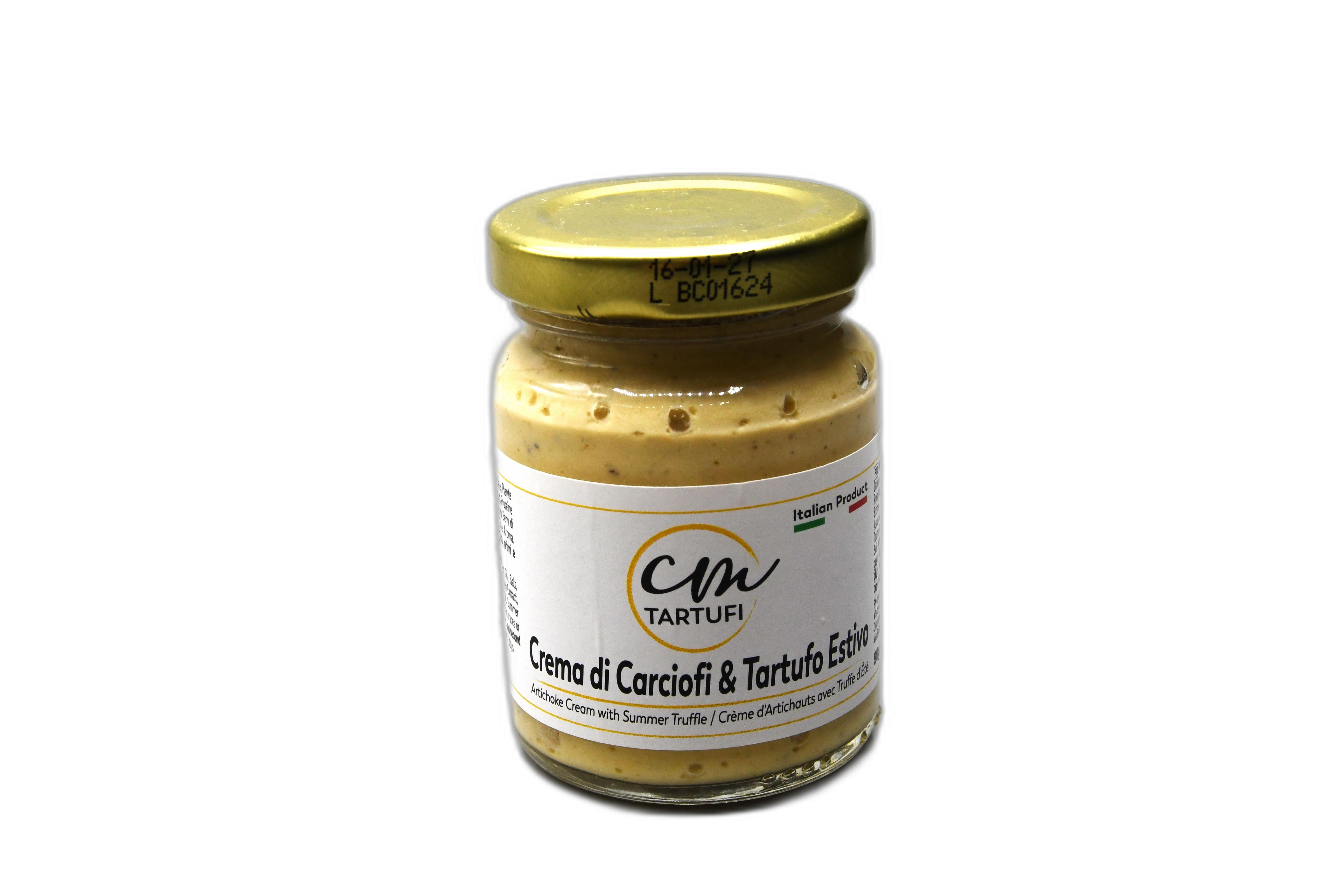 Crema di Carciofi con Tartufo Estivo